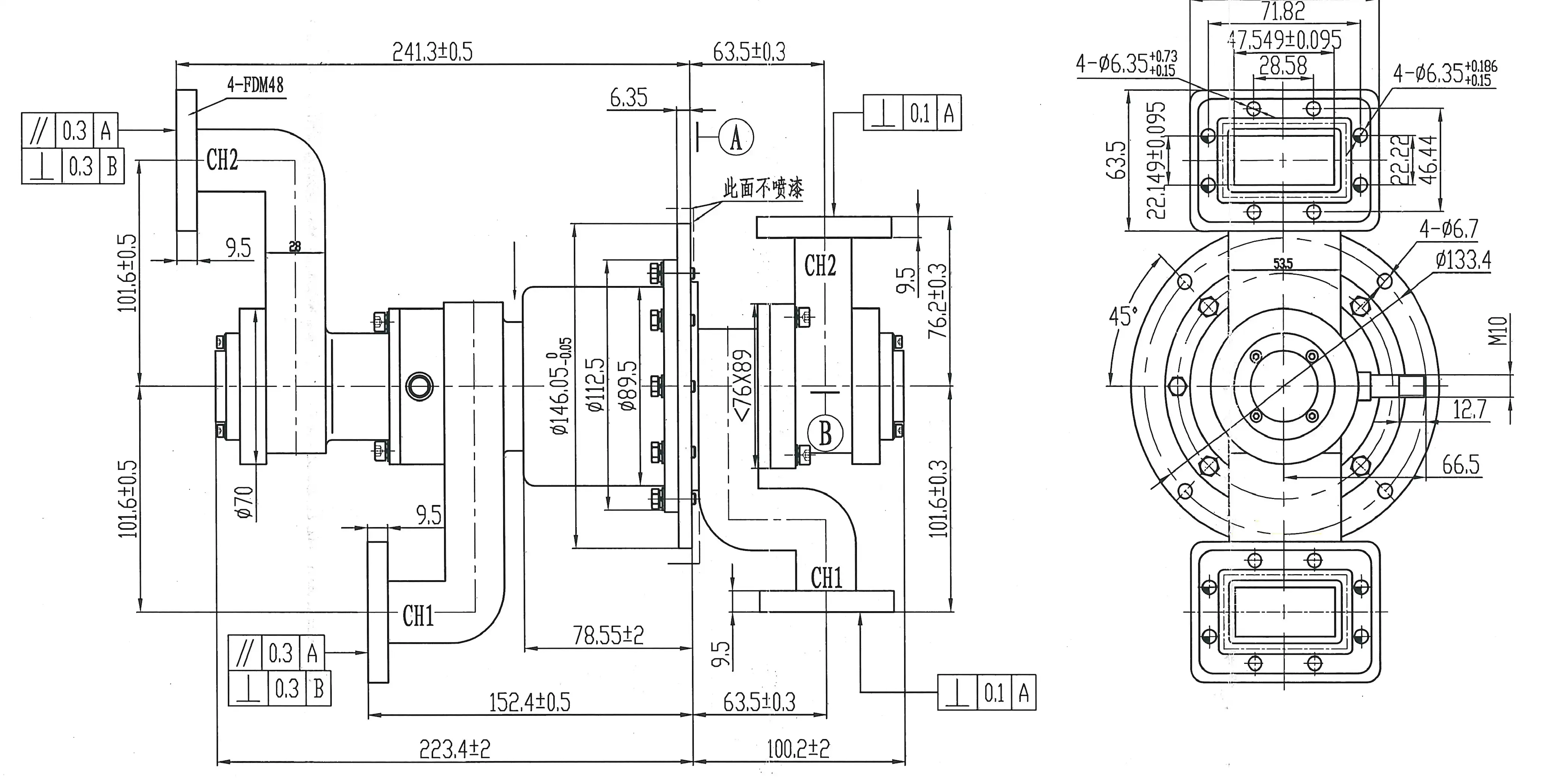 Dual Channel Waveguide Rotary Joint-blog-1-2 Dual Channel Waveguide Rotary Joint-blog-1-2
