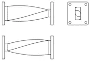 Rectangular Waveguide Twist-2 Rectangular Waveguide Twist-2