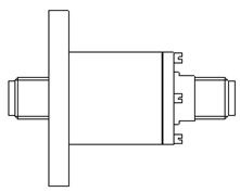 Single channel Coaxial Rotary Joint-1