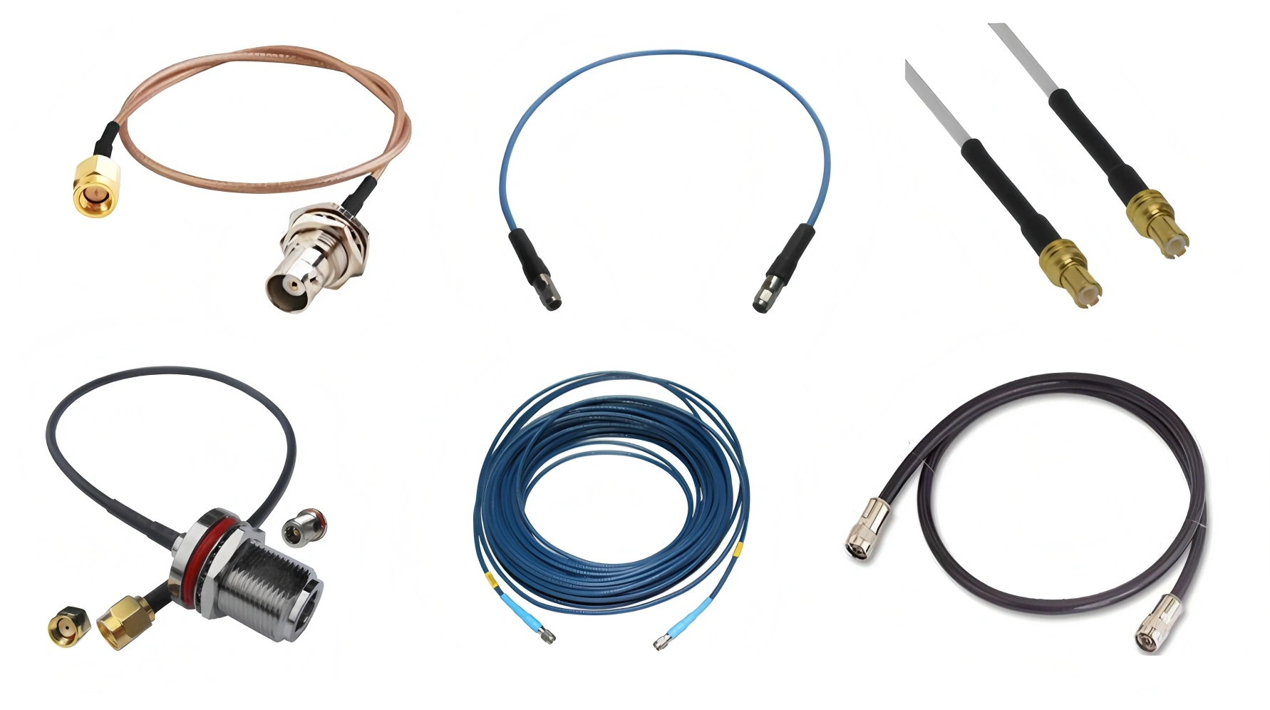 Custom Made Coax Cable Assemblies-1 Custom Made Coax Cable Assemblies-1