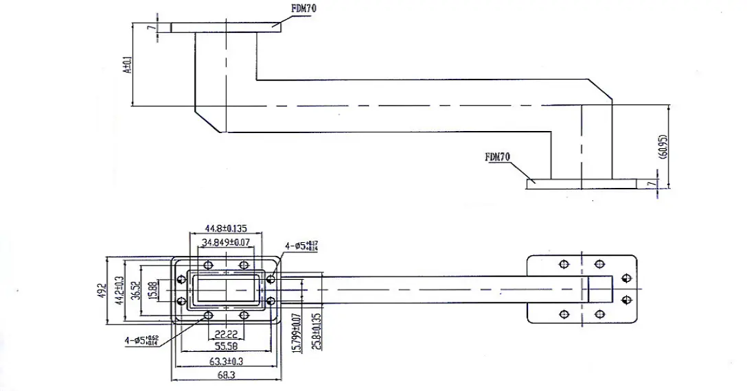 H-plane S Bend Waveguide-2 H-plane S Bend Waveguide-2