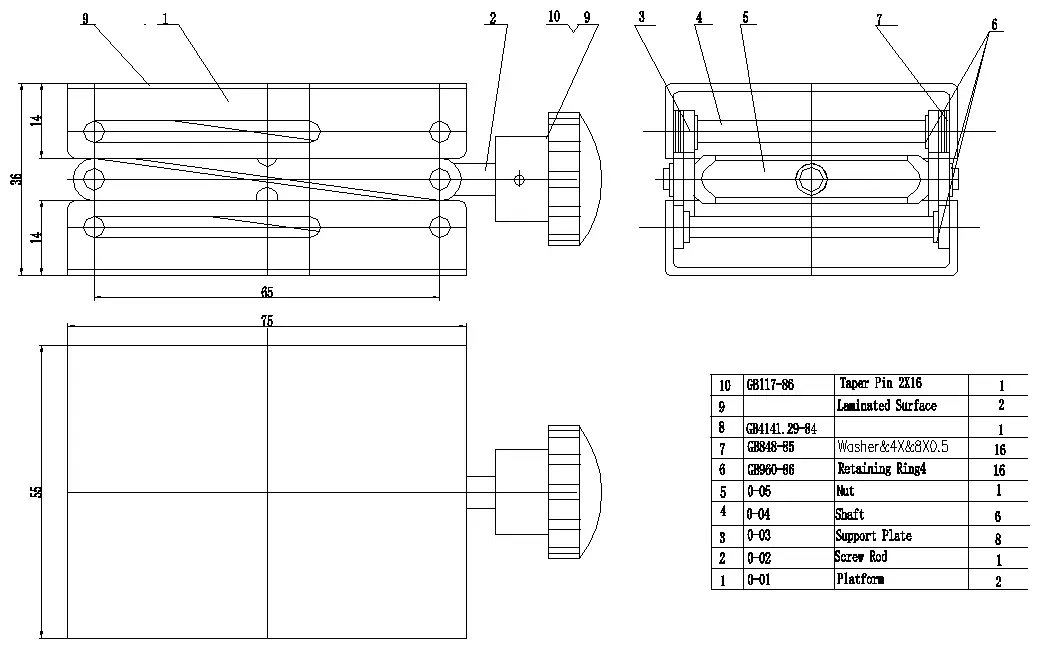 Waveguide Elevating Platform-1