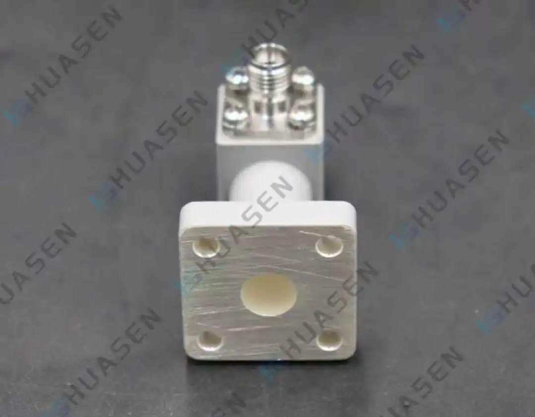 Circular Waveguide to Coaxial Adapter-c