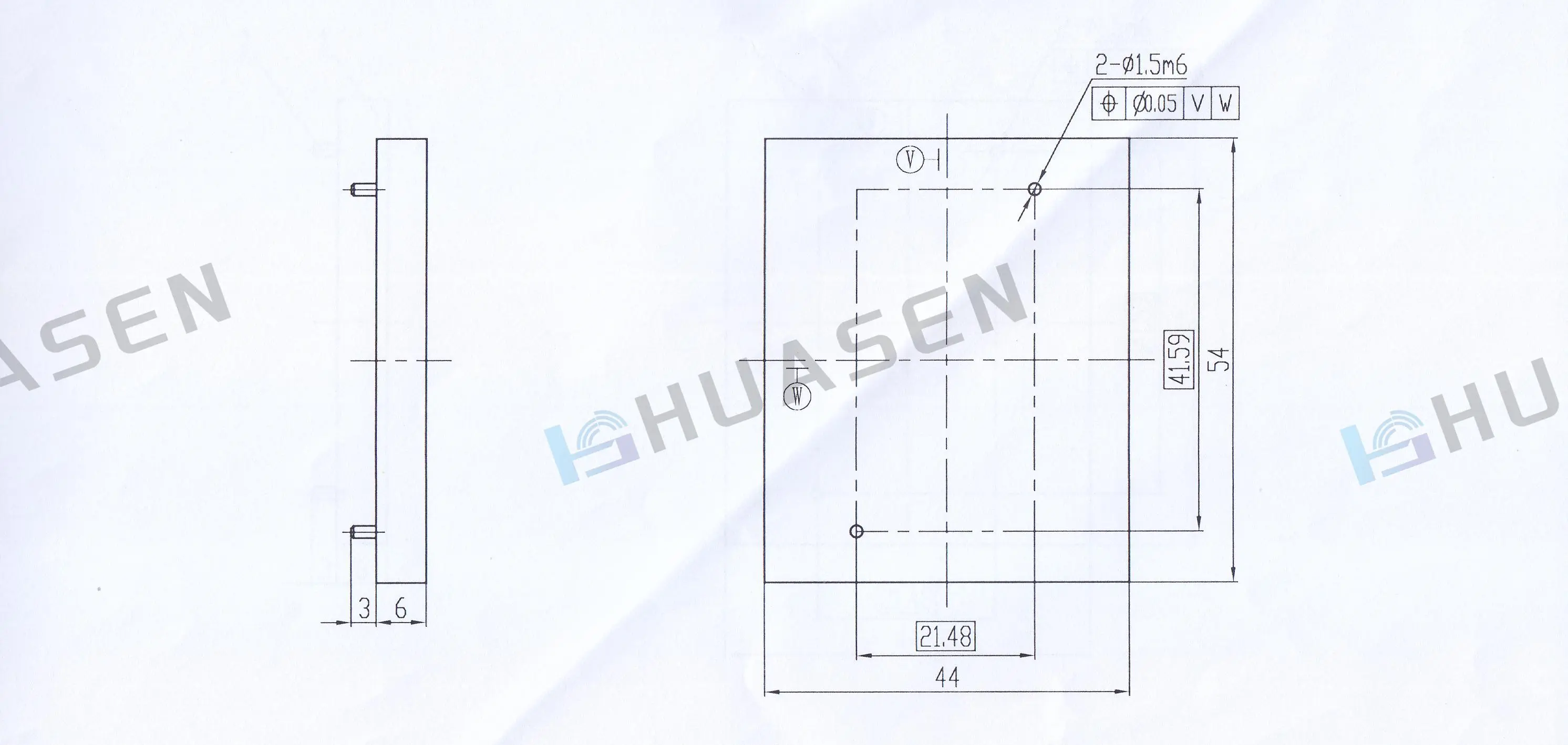 Waveguide Short Plate Waveguide Short Plate