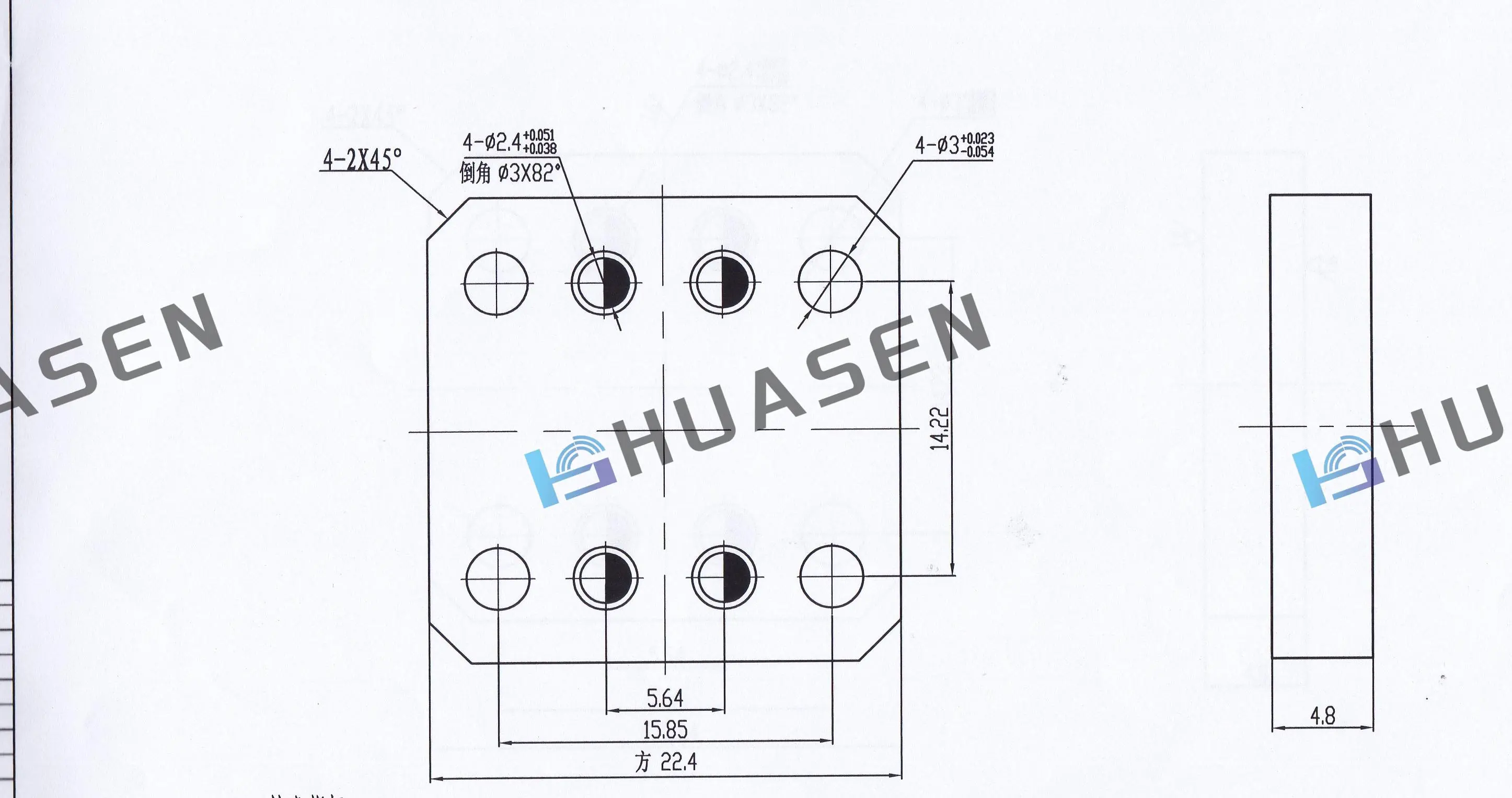 Waveguide Short Plate Waveguide Short Plate