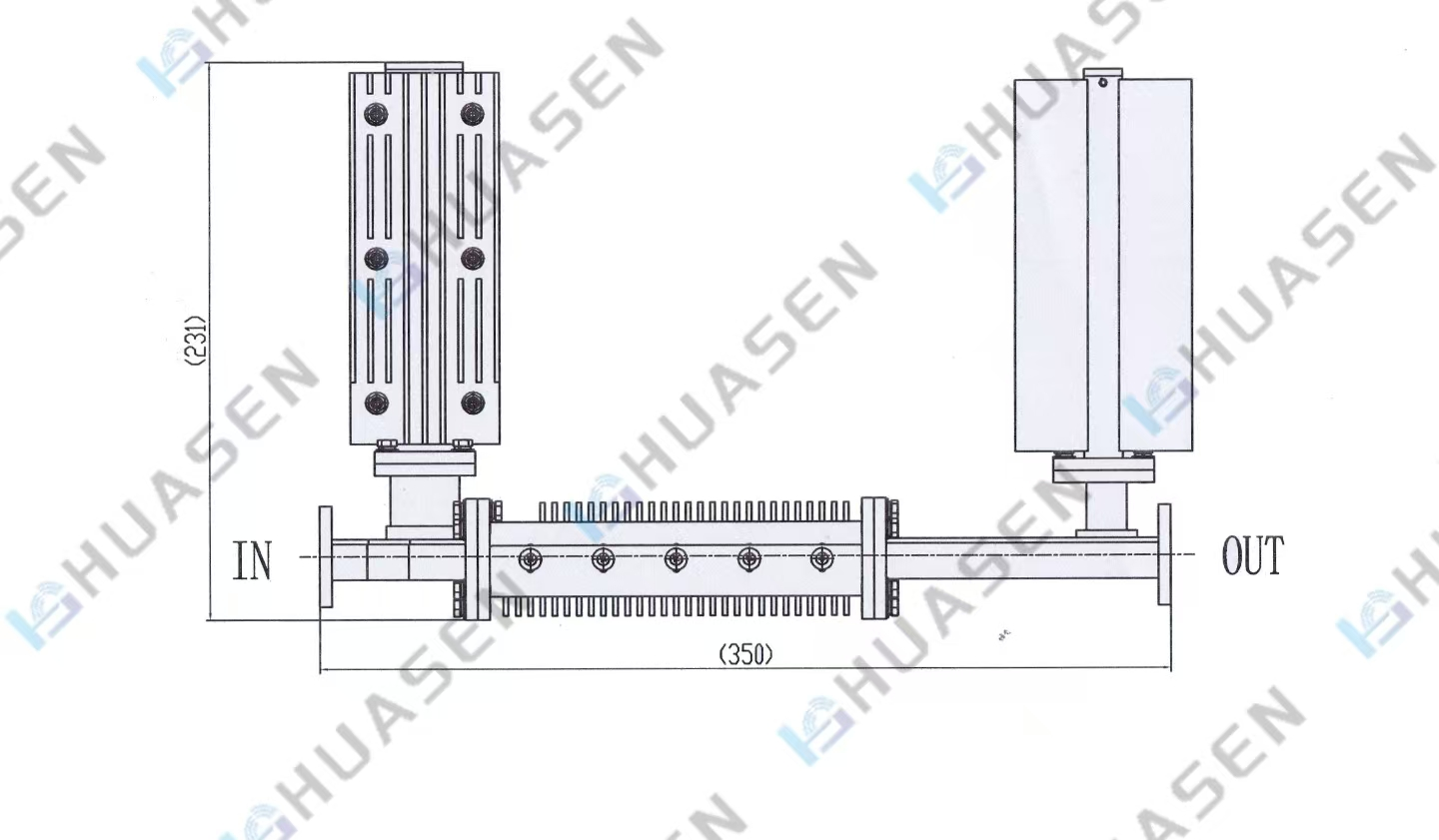 High Power Differential Phase Shift Waveguide Isolator High Power Differential Phase Shift Waveguide Isolator