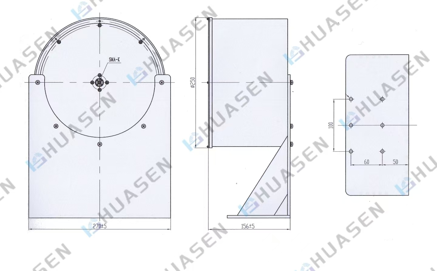 Planar Helical Antenna