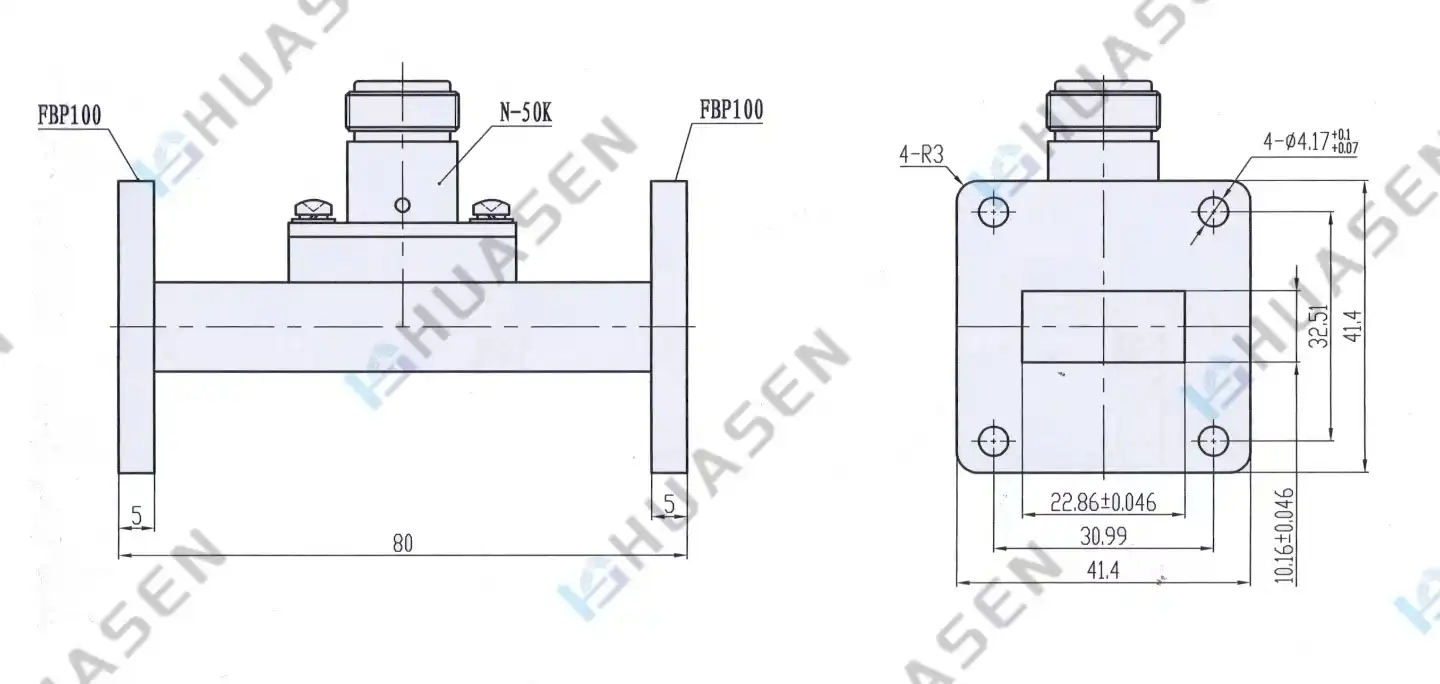 waveguide power divider