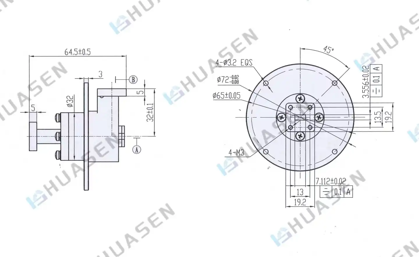 Dual Channel Rotary Joint