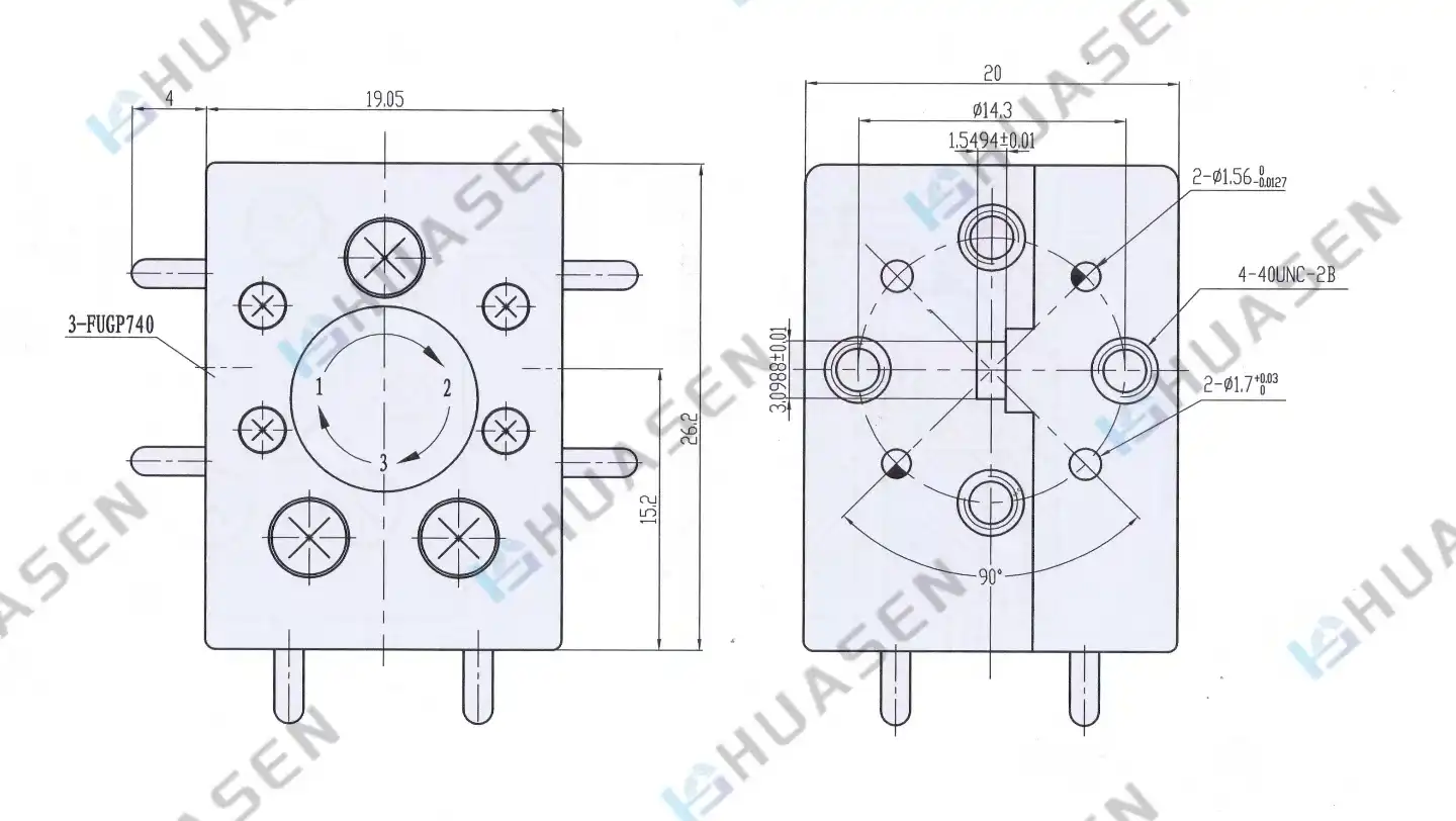 waveguide circulator-a waveguide circulator-a