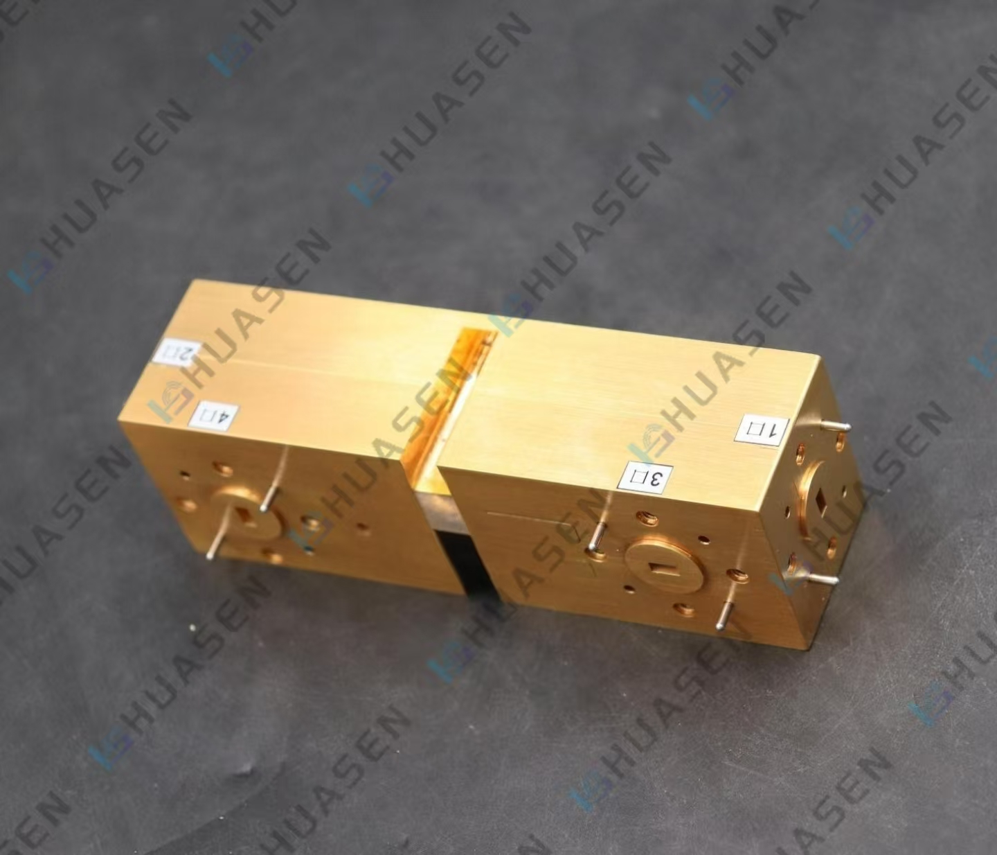 Waveguide Differential Phase Shift Circulator