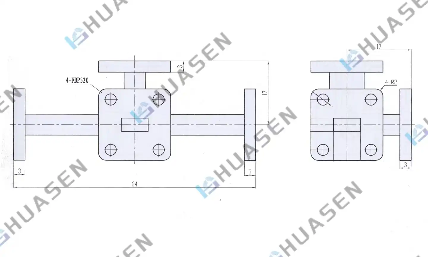Waveguide Magic T Waveguide Magic T