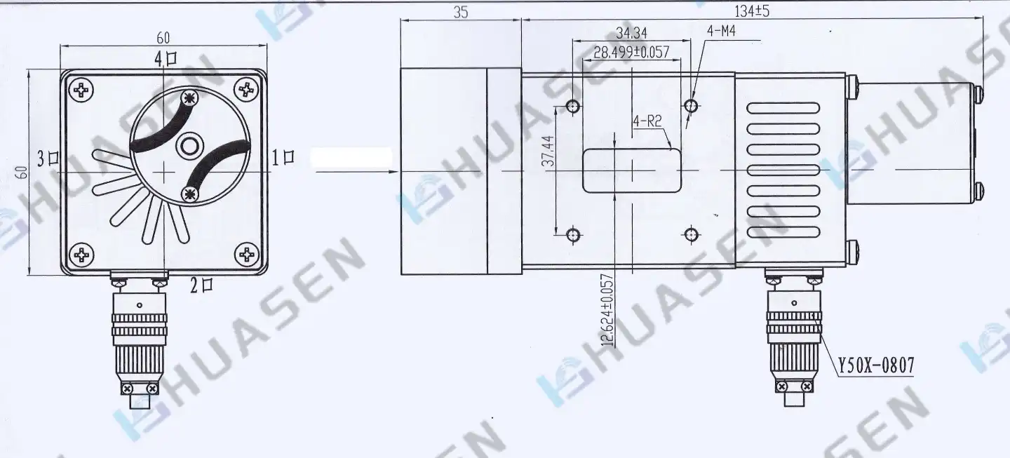 Electric Waveguide Switch-n Electric Waveguide Switch-n