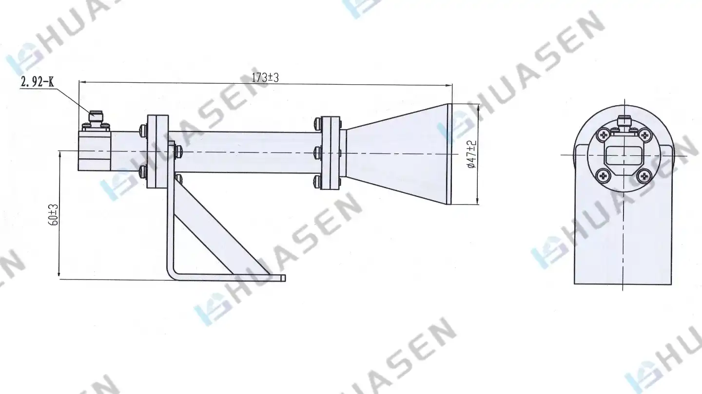 Circularly Polarized Horn Antenna-p Circularly Polarized Horn Antenna-p