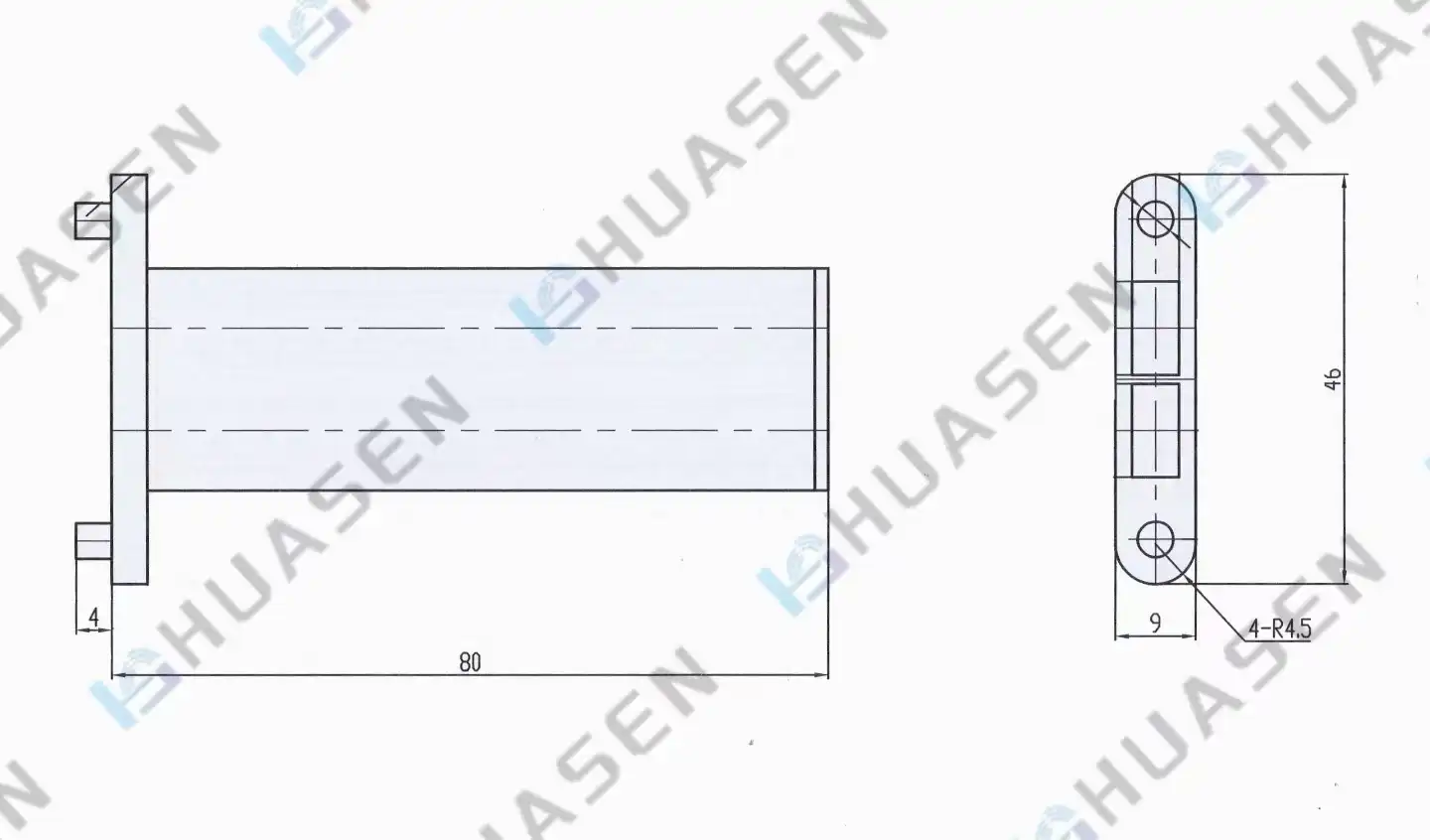 customized oem waveguide termination loads-r
