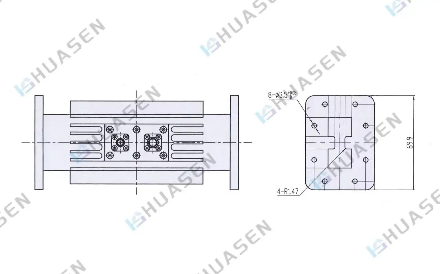 Waveguide Loop Coupler-q Waveguide Loop Coupler-q