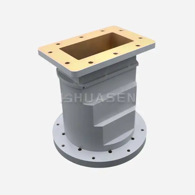 Rectangular to Circular Waveguide Transition Rectangular to Circular Waveguide Transition
