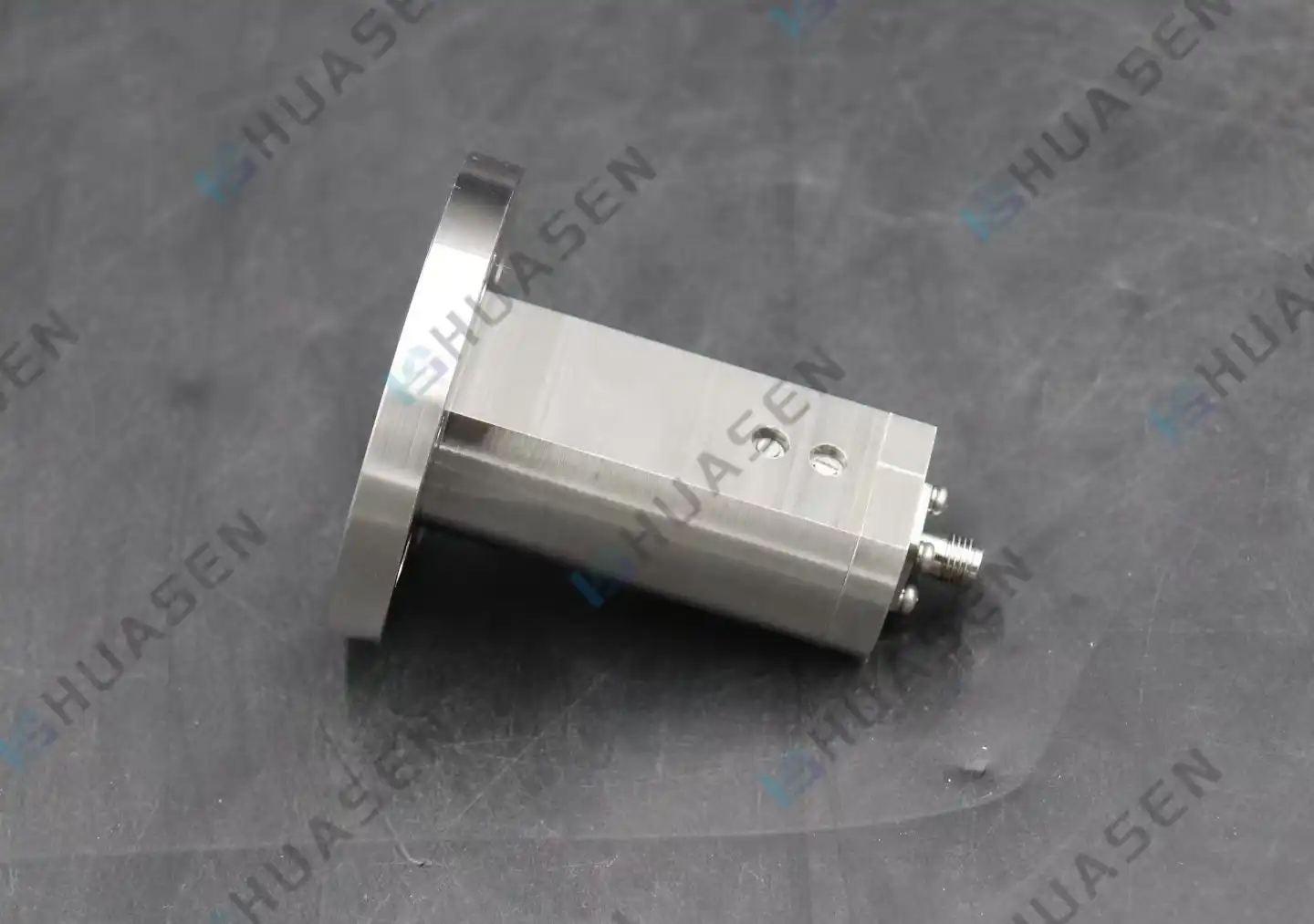 End Launch Waveguide to Coaxial Adapter for RF Testing End Launch Waveguide to Coaxial Adapter for RF Testing